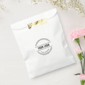 Aangepaste Business Company Logo Tekst Promotie Bedankzakje (Gezegeld)