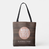 Aangepaste Business Logo Bedrijf Promotionele swag Tote Bag (Achterkant)