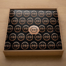 Aangepaste Business Logo Company Adverteren Aanbie