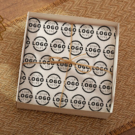 Aangepaste Business Logo Company Adverteren Aanbie Tissuepapier