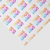 Aangepaste Business Logo Company Adverteren Aanbie Tissuepapier (Detail)