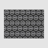 Aangepaste Business Logo Company Adverteren Aanbie Tissuepapier (Voorkant)