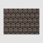 Aangepaste Business Logo Company Adverteren Aanbie Tissuepapier (Voorkant)