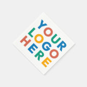 Aangepaste Business Logo Company Party Event Suppl Servet (Hoek)