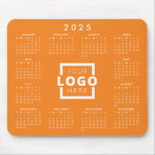 Aangepaste Business Logo Corporate 2025 Agenda Muismat (Voorkant)