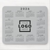 Aangepaste Business Logo Corporate 2026-agenda Muismat (Voorkant)