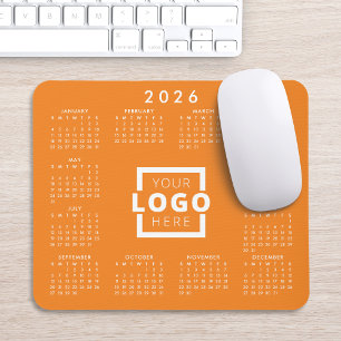 Aangepaste Business Logo Corporate 2026-agenda Muismat