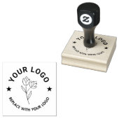 Aangepaste Business Logo Impression Rubber Stamps Rubberstempel (Gestempeld)