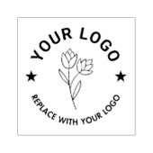 Aangepaste Business Logo Impression Rubber Stamps Rubberstempel (Afrduk)