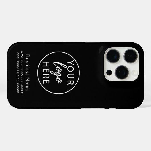 Aangepaste Business Logo iPhone / iPad case (Achterkant (horizontaal))