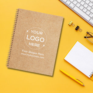 Aangepaste Business Logo Kraft Style Notitieboek