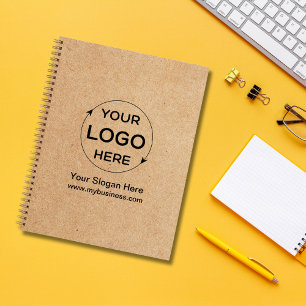 Aangepaste Business Logo Kraft Style Notitieboek