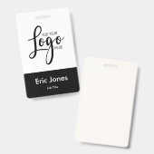 Aangepaste Business LOGO-medewerker ID-identificat Badge (Voor- en achterkant)