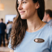 Aangepaste Business Logo Medewerker Naambadge