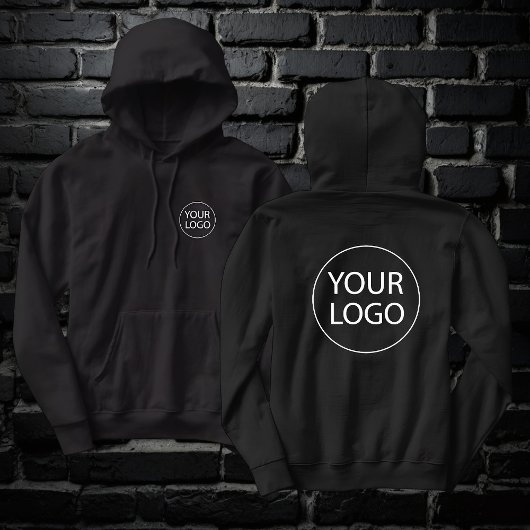 Aangepaste Business Logo Medewerker Personeel | vo Hoodie