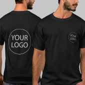 Aangepaste Business Logo Medewerker Personeel | vo T-shirt