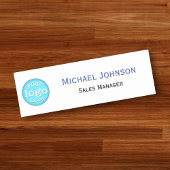 Aangepaste Business Logo Moderne professionele med Naamplaatje