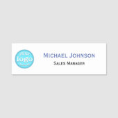 Aangepaste Business Logo Moderne professionele med Naamplaatje (Voorkant)