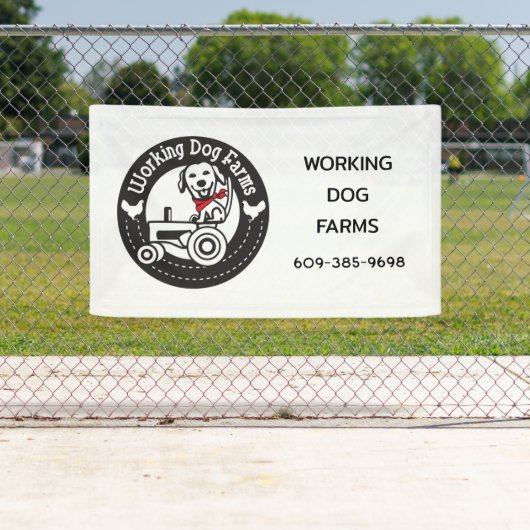 Aangepaste Business logo monogram banner (Insitu)