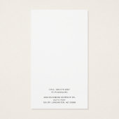 Aangepaste Business Logo Oorbellen Display Kaart (Achterkant)