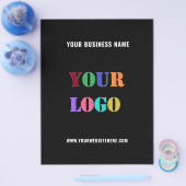 Aangepaste Business Logo Promotionele Flyers Uw kl (Enkel)