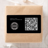 Aangepaste Business Logo QR Code Product-ID Etiket (Insitu)