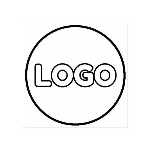 Aangepaste Business Logo Rubber personaliseert wer Rubberstempel (Afrduk)