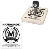 Aangepaste Business Logo Rubber Stamp – gepersonal Rubberstempel (Gestempeld)