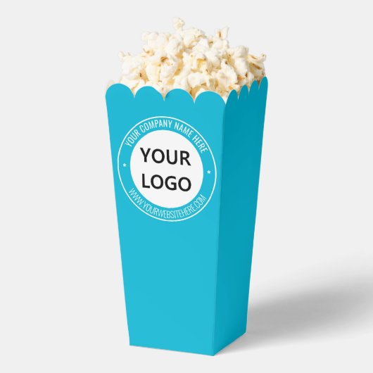 Aangepaste Business Logo Tekst Popcorn Boxes Sjabl Bedankdoosjes (Popped)