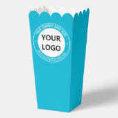 Aangepaste Business Logo Tekst Popcorn Boxes Sjabl Bedankdoosjes (Voorkant)