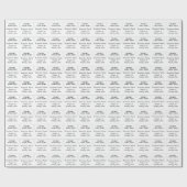 Aangepaste Business Logo Verpakkingspapier met Tek Cadeaupapier (Vlak)