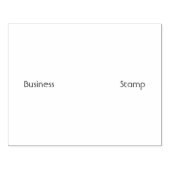 Aangepaste Business-Stamp Jet Black Color Kantoor  Rubberstempel (Afrduk)