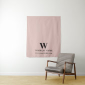 Aangepaste Business Table Runner Banner Elegant Ro Wandkleed (In situ)
