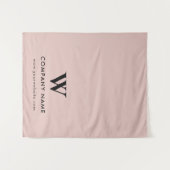 Aangepaste Business Table Runner Banner Modern Pin Wandkleed (Voorkant (horizontaal))