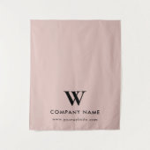 Aangepaste Business Table Runner Banner Modern Pin Wandkleed (Voorkant)