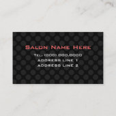 Aangepaste businessCards voor Makeup-artiesten Visitekaartje (Achterkant)