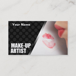 Aangepaste businessCards voor Makeup-artiesten Visitekaartje