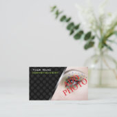 Aangepaste businessCards voor Makeup-artiesten Visitekaartje (Staand voorkant)