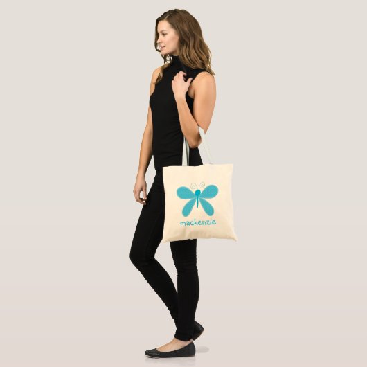 Aangepaste Butterfly-boekzak Tote Bag (Voorkant (model))