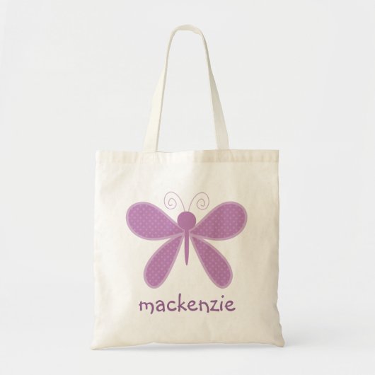 Aangepaste Butterfly-boekzak Tote Bag (Voorkant)