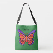 Aangepaste butterfly-monogram-tassen met styling crossbody tas (Achterkant)