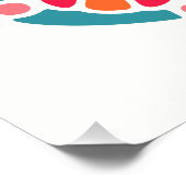Aangepaste Butterfly-poster Poster (Hoek)