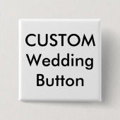 Aangepaste Button 2-inch bruiloft (Voorkant)