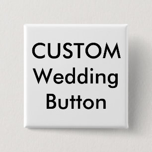 Aangepaste Button 2-inch bruiloft