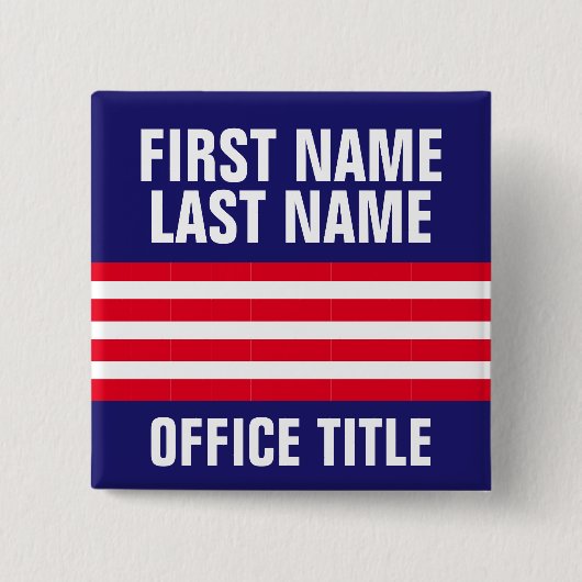 Aangepaste Button Campagne Aangepaste Sjabloon (Voorkant)