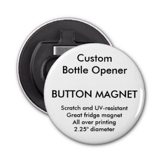 Aangepaste Button Magnetflesopening Button Flesopener