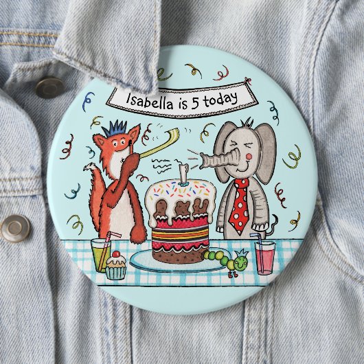 Aangepaste Button voor kalveren vogeldagverblijf (In situ)