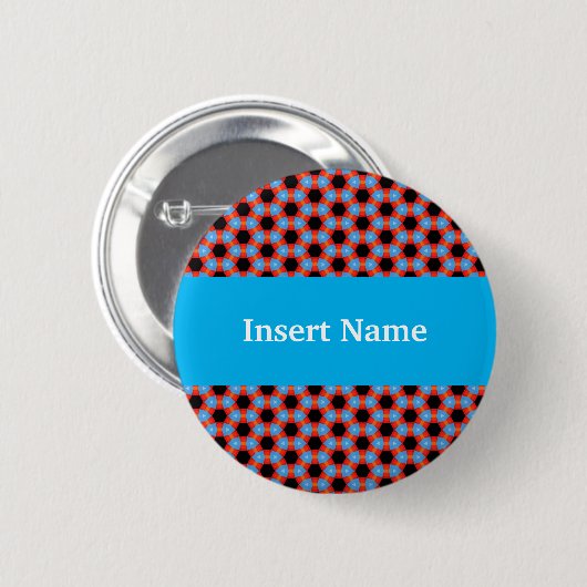 Aangepaste Button voor naamtag (Voorkant /achterkant)