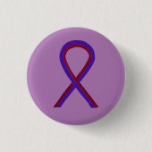 Aangepaste Button voor Paarse en Bourgognige bewus (Voorkant)