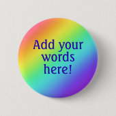 Aangepaste Button voor regenboog (Voorkant)